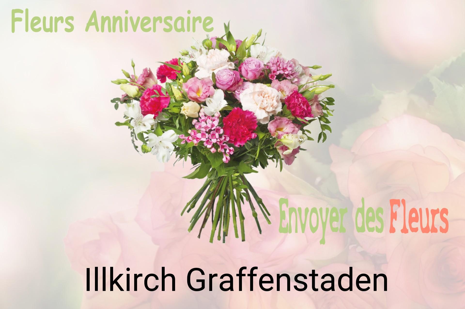 Bouquet de fleurs d’anniversaire livré à Illkirch-Graffenstaden
